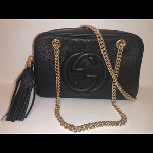 Black Gucci Shoulder Bag